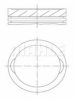 VW 06C107103M Piston